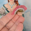 Load image into Gallery viewer, 1:6 Scale Elisa Fenoglio At the Ball Porcelain Art Doll with Stand and Flower Pots

