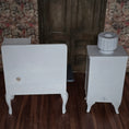 Load image into Gallery viewer, Retro Metal 1920s Roper Range Stove & GE Monitor Top Refrigerator Set
