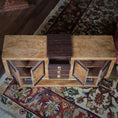 Load image into Gallery viewer, Cristina Noriega Art Deco Burl Wood Sideboard Cabinet Dollhouse Miniature
