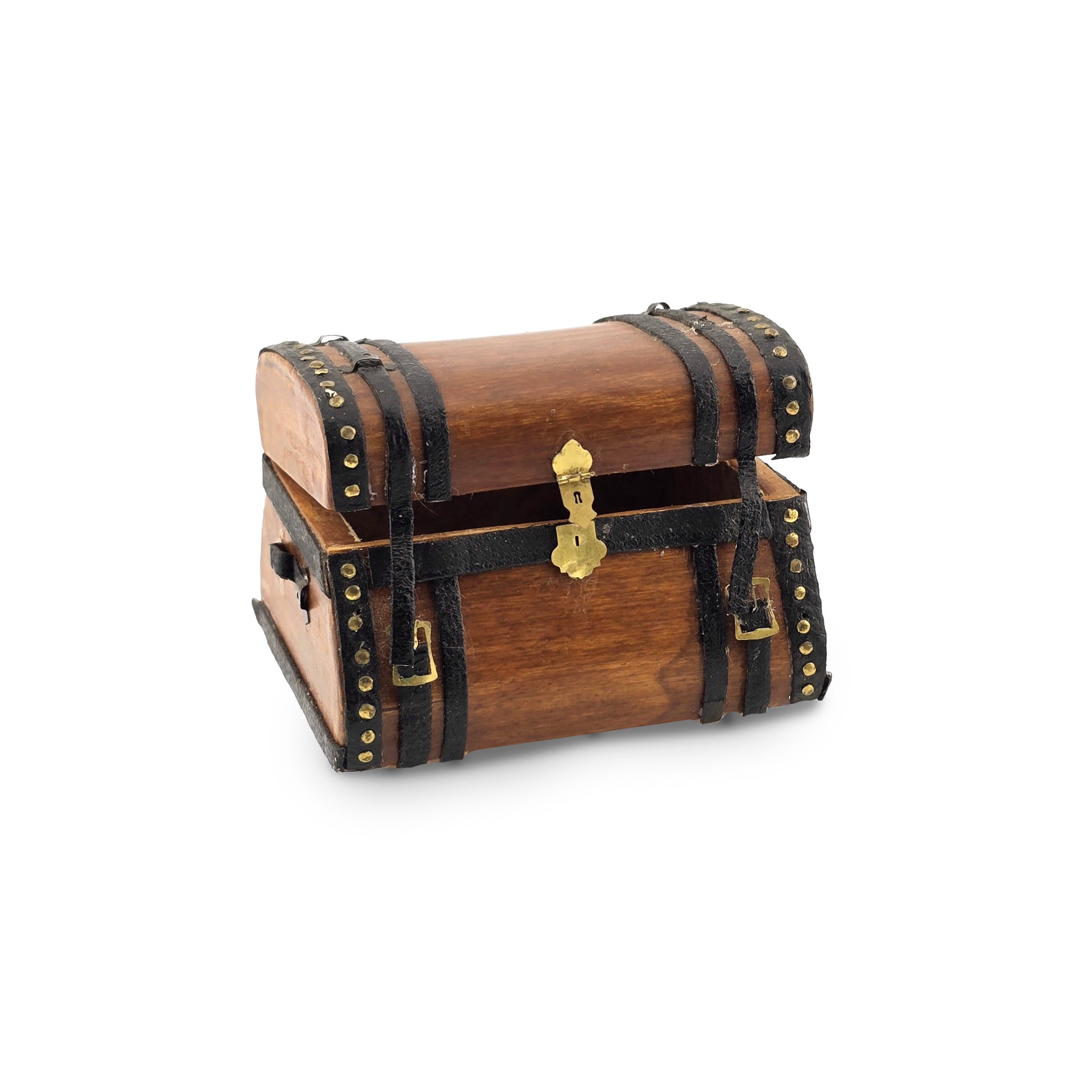 Signed Dome Top Steamer Trunk Handcrafted by Karen Penland 1992
