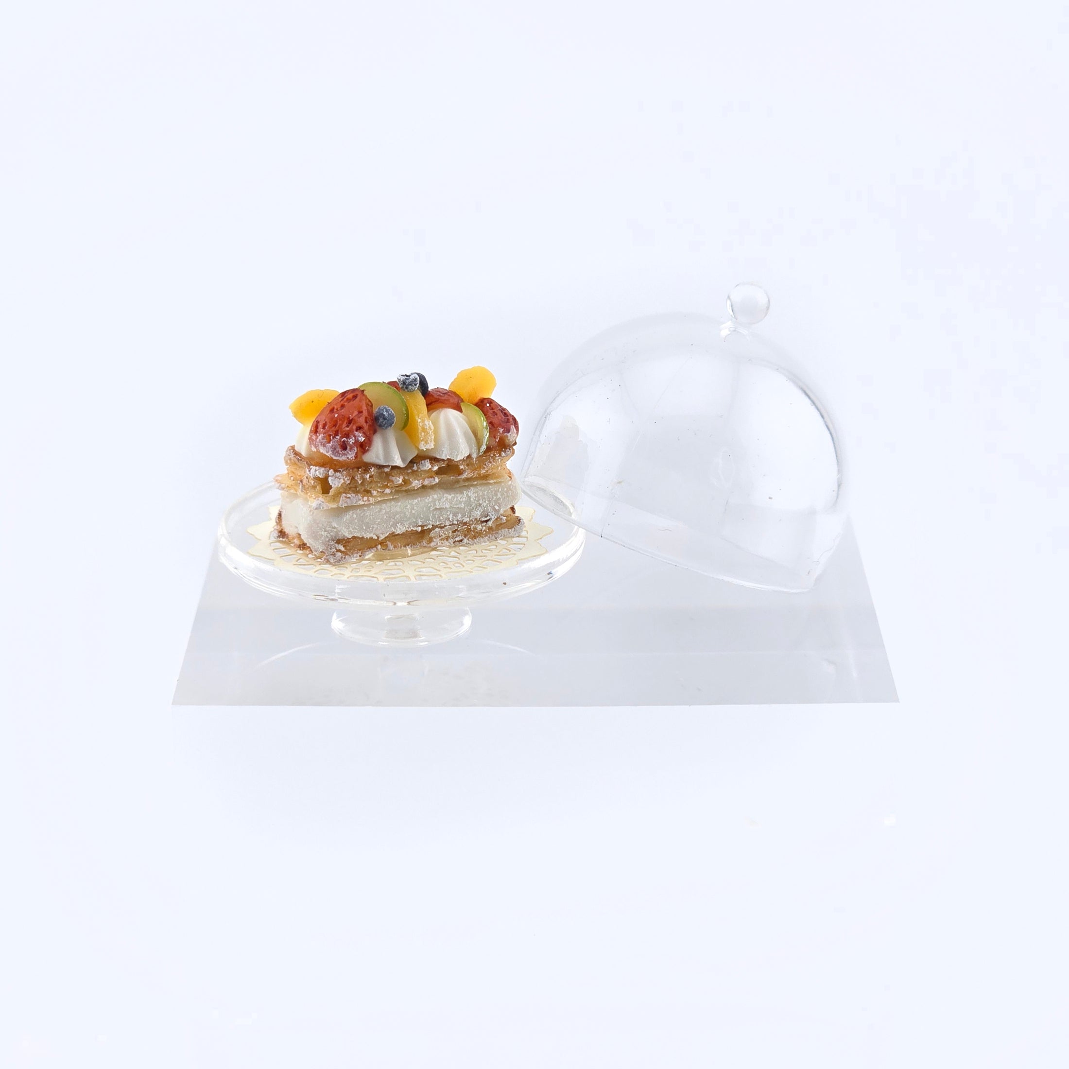 dessert in dome