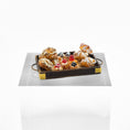 Load image into Gallery viewer, Assorted pastries on a decorative tray with a white background

