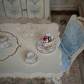 Load image into Gallery viewer, pastry on cake stand with berries
