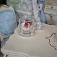 Load image into Gallery viewer, Small pastry/tart under a clear dome on a table with a blurred background
