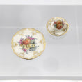 Load image into Gallery viewer, Hand painted Miyuki Nagashima porcelain set, on white background
