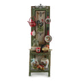 Load image into Gallery viewer, Decorative kitchen cabinet with miniature items and rooster designs on a white background
