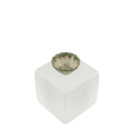 Load image into Gallery viewer, Teresa Welch Scalloped Rim Green Gilt Bowl with Pink Roses, 1999
