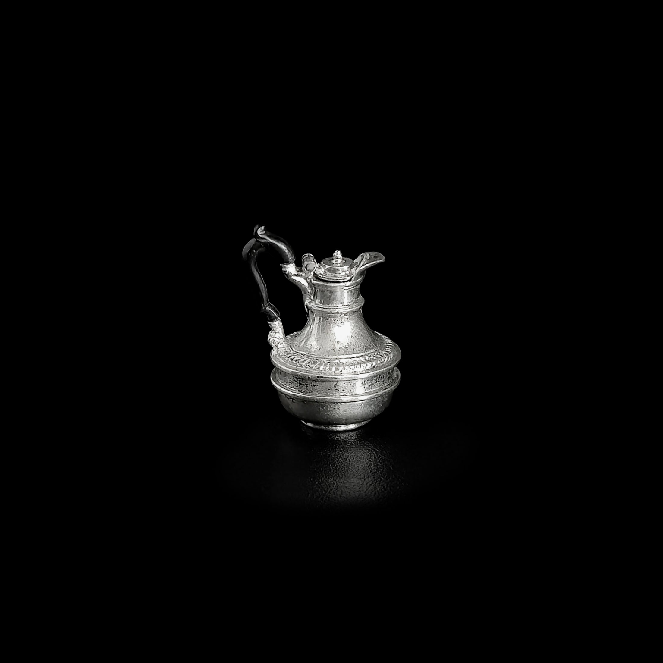 Sterling Georgian Neoclassical Hot Water Jug by Obadiah Fisher