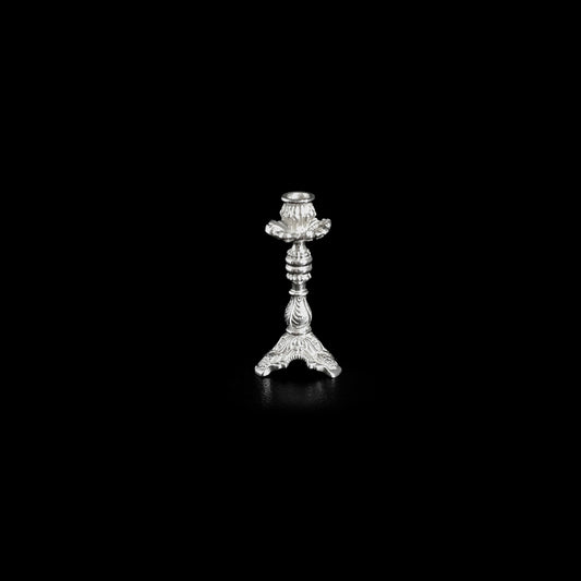 Dimitri Shevchenko Sterling Silver Ornate Victorian Candlestick