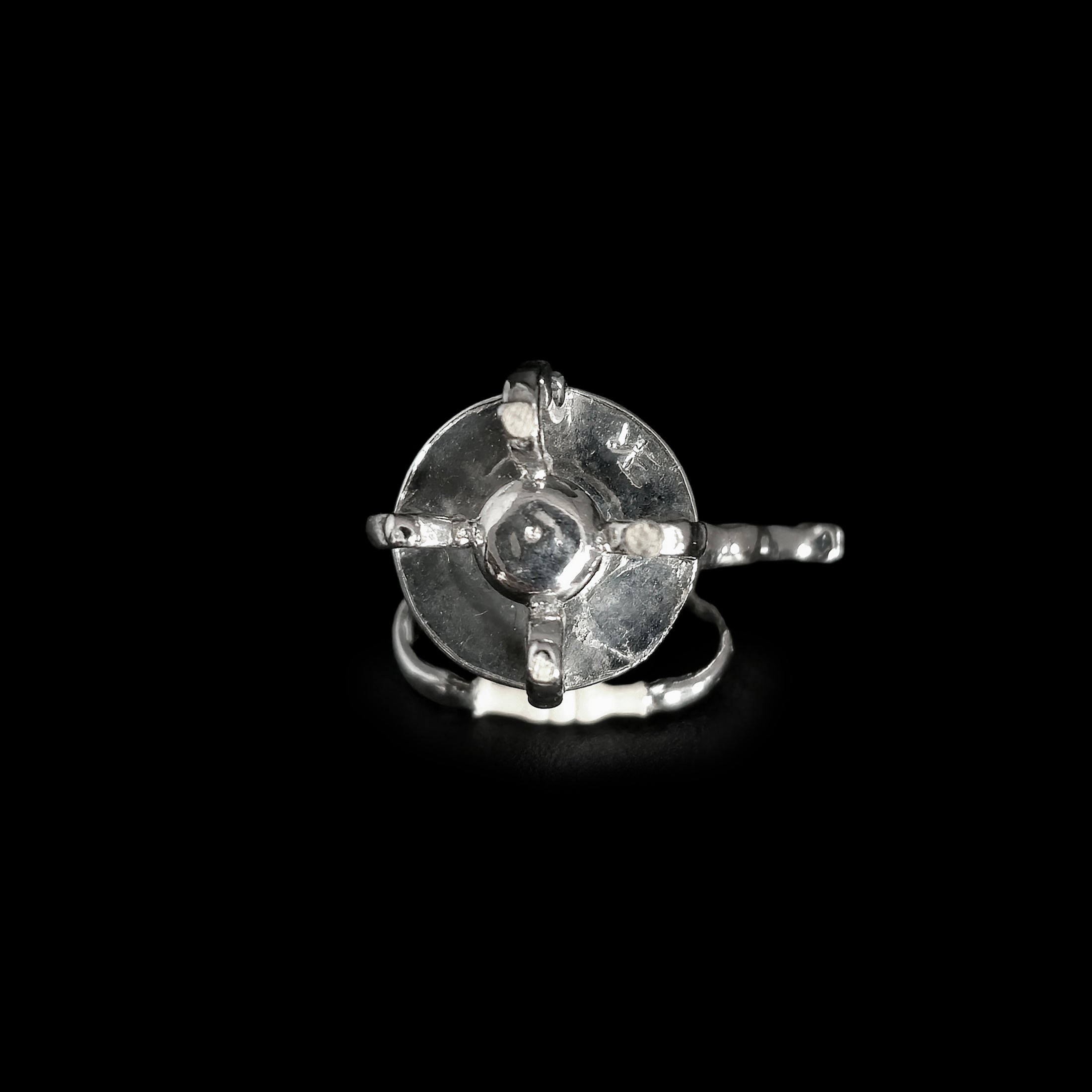 Sterling Silver Victorian Tea Kettle on Stand by Eugene Kupjack