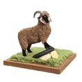Load image into Gallery viewer, Takanashi Takumi Miniature Felted Wool Ram Dollhouse Animal

