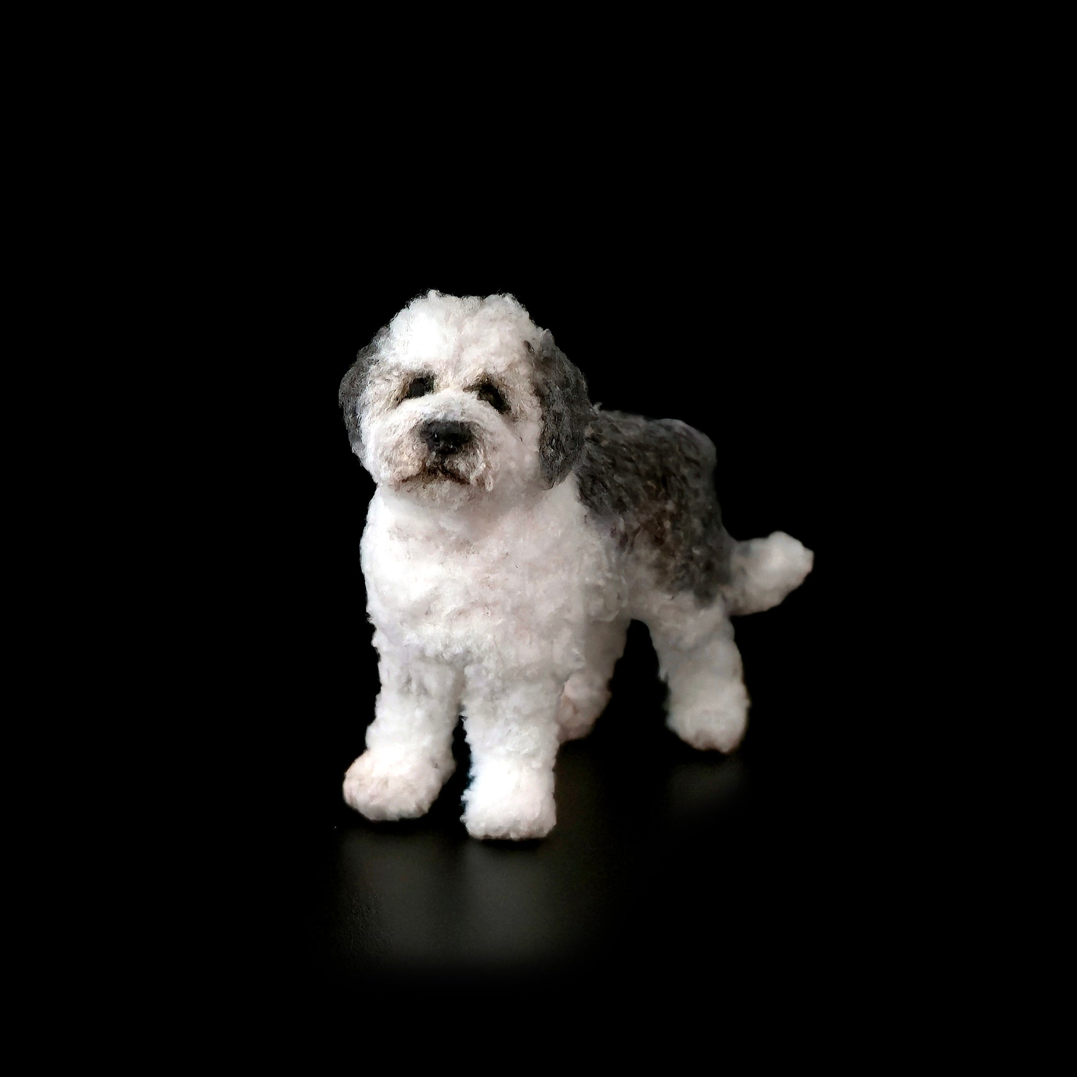 Takanashi Takumi Miniature Felted English Sheepdog Dog