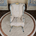 Load image into Gallery viewer, June Clinkscales Miniature Rococo Nursery Rocking Chair Gilt Blue
