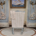 Load image into Gallery viewer, June Clinkscales Miniature Rococo Nursery Rocking Chair Gilt Blue

