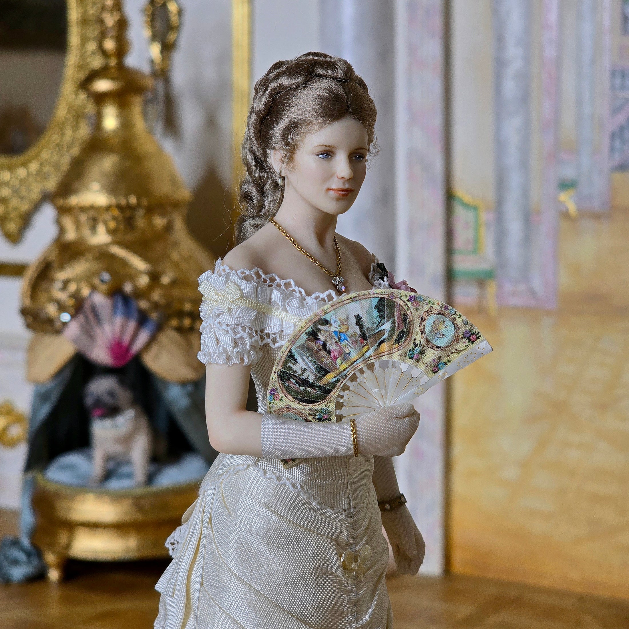 Carabosse Dolls Maria Jose Santos “Lena” OOAK Victorian Porcelain Lady Doll