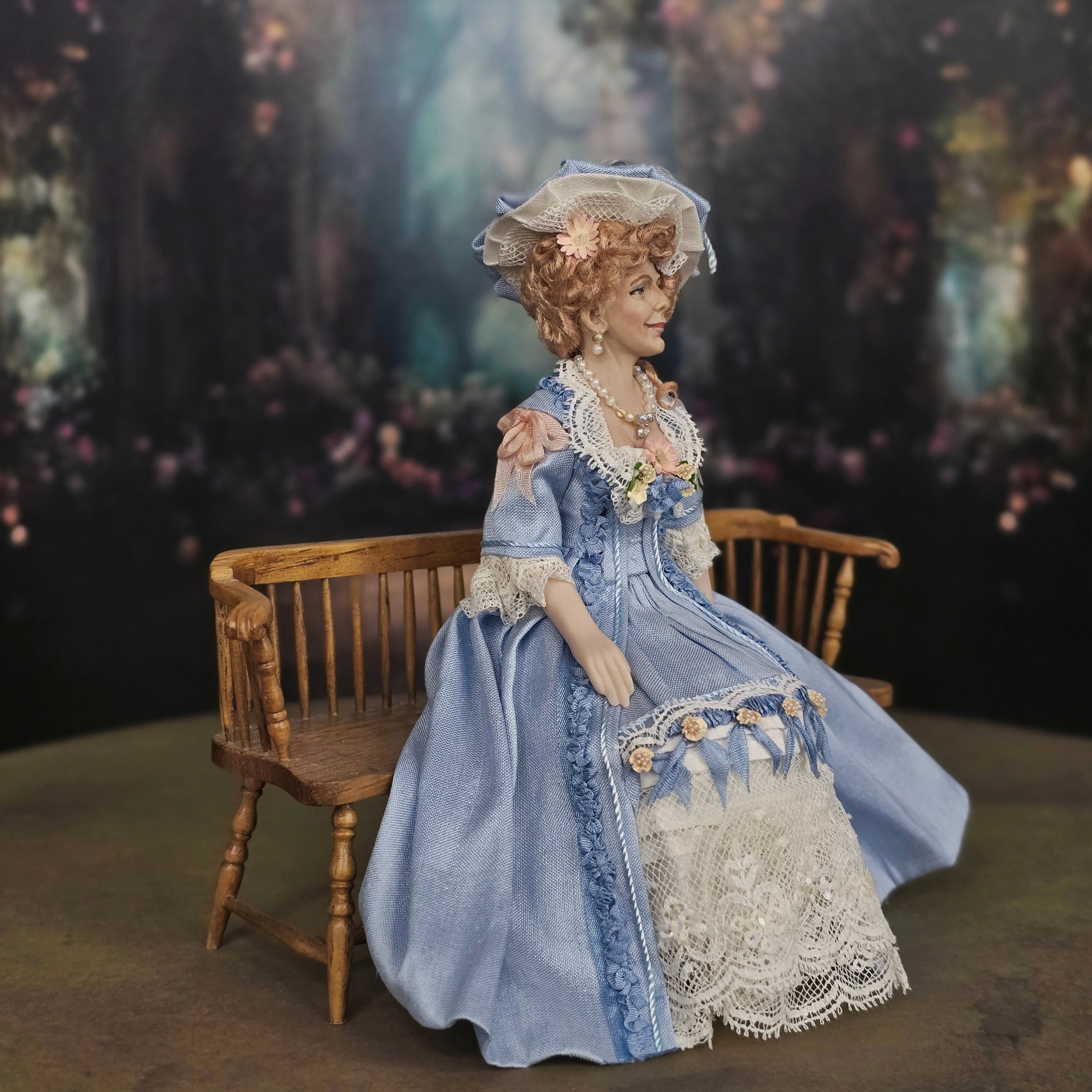 Dana Burton Marcia Backstrom Victorian Lady Dollhouse Doll