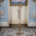Load image into Gallery viewer, Miniature Victorian Lace Collar on Hanger Dollhouse Accessory
