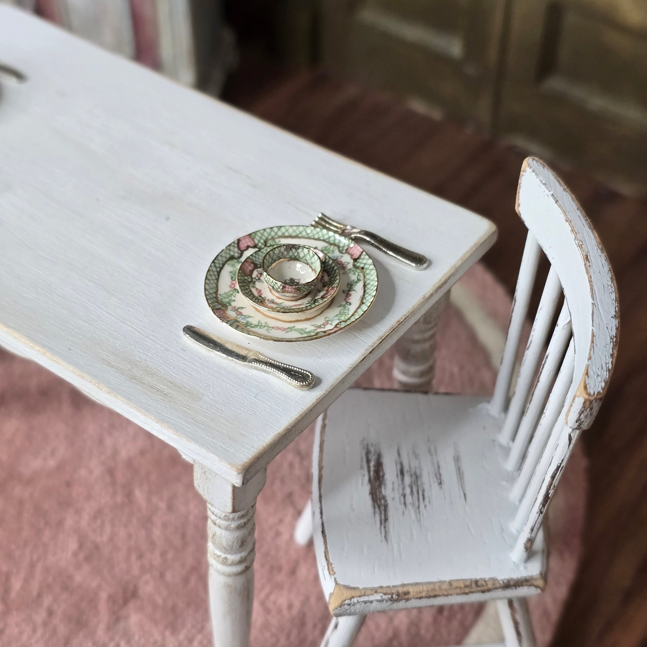 Close-up of a place setting