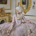 Load image into Gallery viewer, Lady Valentine Rococo Porcelain Doll with Pink Silk Panniers by Dana Burton
