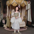 Load image into Gallery viewer, Rococo Era Boudoir Lady Doll With Glass Perfume Bottle Clay
