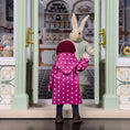 Load image into Gallery viewer, Catherine Muniere French Clay Little Girl with Spring Raincoat OOAK Doll
