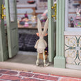 Load image into Gallery viewer, Cynthia Baron Vintage Easter Elf Boy Doll with Bunny Ears and Basket
