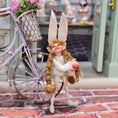 Load image into Gallery viewer, Vintage Cynthia Baron Easter Elf Girl with Bunny Ears and Braids
