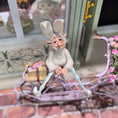 Load image into Gallery viewer, Cynthia Baron Vintage Seated Easter Elf Boy Doll with Bunny Ears
