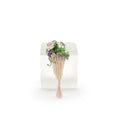 Load image into Gallery viewer, Vintage Crocheted Easter Reticule Basket with Bunny Cookie and Candy
