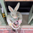 Load image into Gallery viewer, Chocolate Rooster & Easter Eggs Decorated Cake on Glass Stand Miniature
