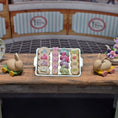 Load image into Gallery viewer, Paris Miniatures Decorated Easter Sugar Cookies on Baking Cookie Sheet
