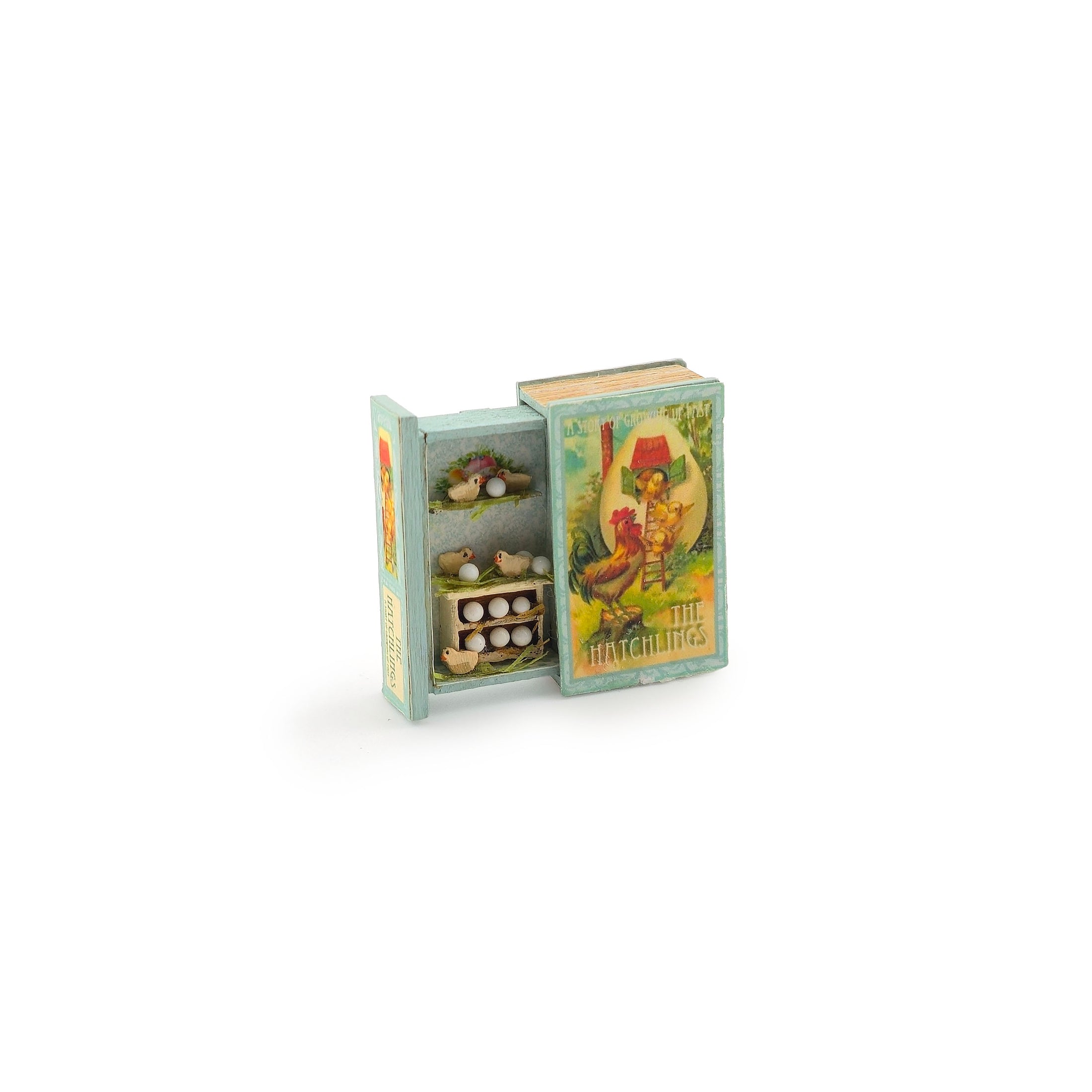 Robin Betterley “The Hatchlings” Teeny Weeny Pull-Out Nursery Book (2015)