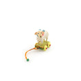Load image into Gallery viewer, Hand-Painted Lamb Pull Toy Nursery Miniature by Jacqueline Dunn (2010)
