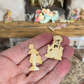 Load image into Gallery viewer, Set of Ten Miniature Vintage and Antique Style Easter Card Cutouts
