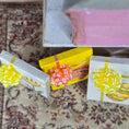 Load image into Gallery viewer, Set of Five Miniature Spring & Easter Wrapped Gifts Presents
