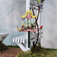 Load image into Gallery viewer, Karen Markland Garden Angel Folk Art Sign, 1996 Hand Painted
