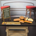 Load image into Gallery viewer, Tomo Tanaka Nunu’s House Artisan Bread Display and Bakery Signs Miniature
