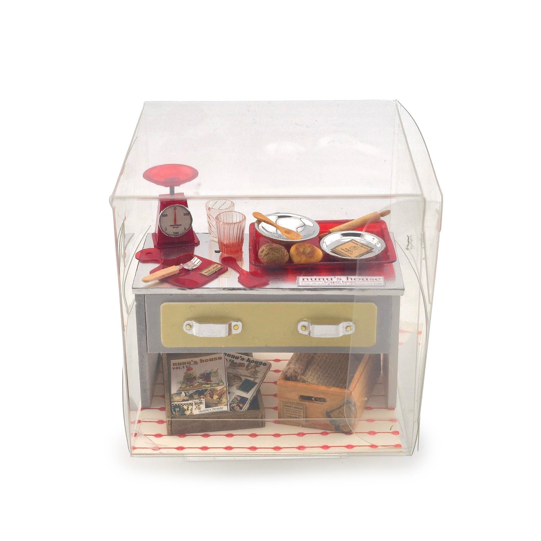 Tomo Tanaka Nunu’s House Baking Counter Cooking Diorama Miniature