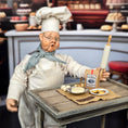 Load image into Gallery viewer, Tomo Tanaka Nunu’s House Cookie Baking Scene Diorama Miniature Artisan Food
