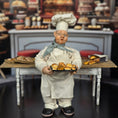 Load image into Gallery viewer, Tomo Tanaka Nunu’s House Bread Baking Tray Bakery Display Miniature Artisan Food
