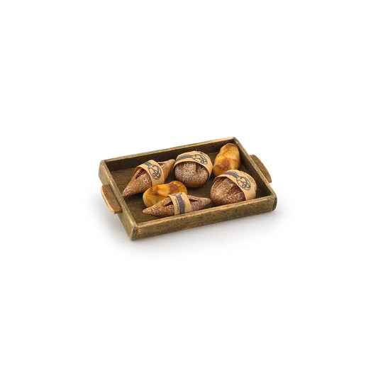 Tomo Tanaka Nunu’s House Wrapped Rustic Artisan Bread in Bakery Tray