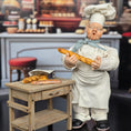 Load image into Gallery viewer, Tomo Tanaka Nunu’s House Baguette Bread Set & Bakery Bag Artisan Miniature Food

