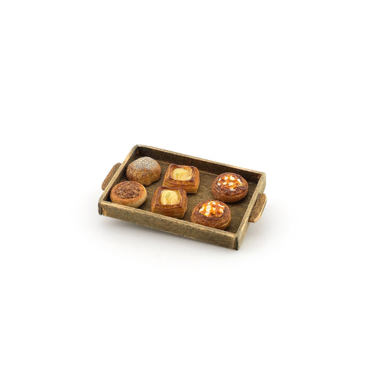 Tomo Tanaka Nunu’s House Danish Pastry Tray Bakery Display Artisan Miniature