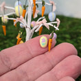 Load image into Gallery viewer, Whimsical Decorated Easter Tree in Porcelain Urn Planter Dollhouse Miniature
