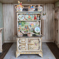 Load image into Gallery viewer, RESERVED FOR D ENGUITA Aida Pravia Peter Rabbit Fully Dressed Country Stove Hutch Diorama Spain
