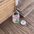 Load image into Gallery viewer, Aida Pravia Hand Painted Peter Rabbit Metal Lidded Milk Churn Canister with Lid
