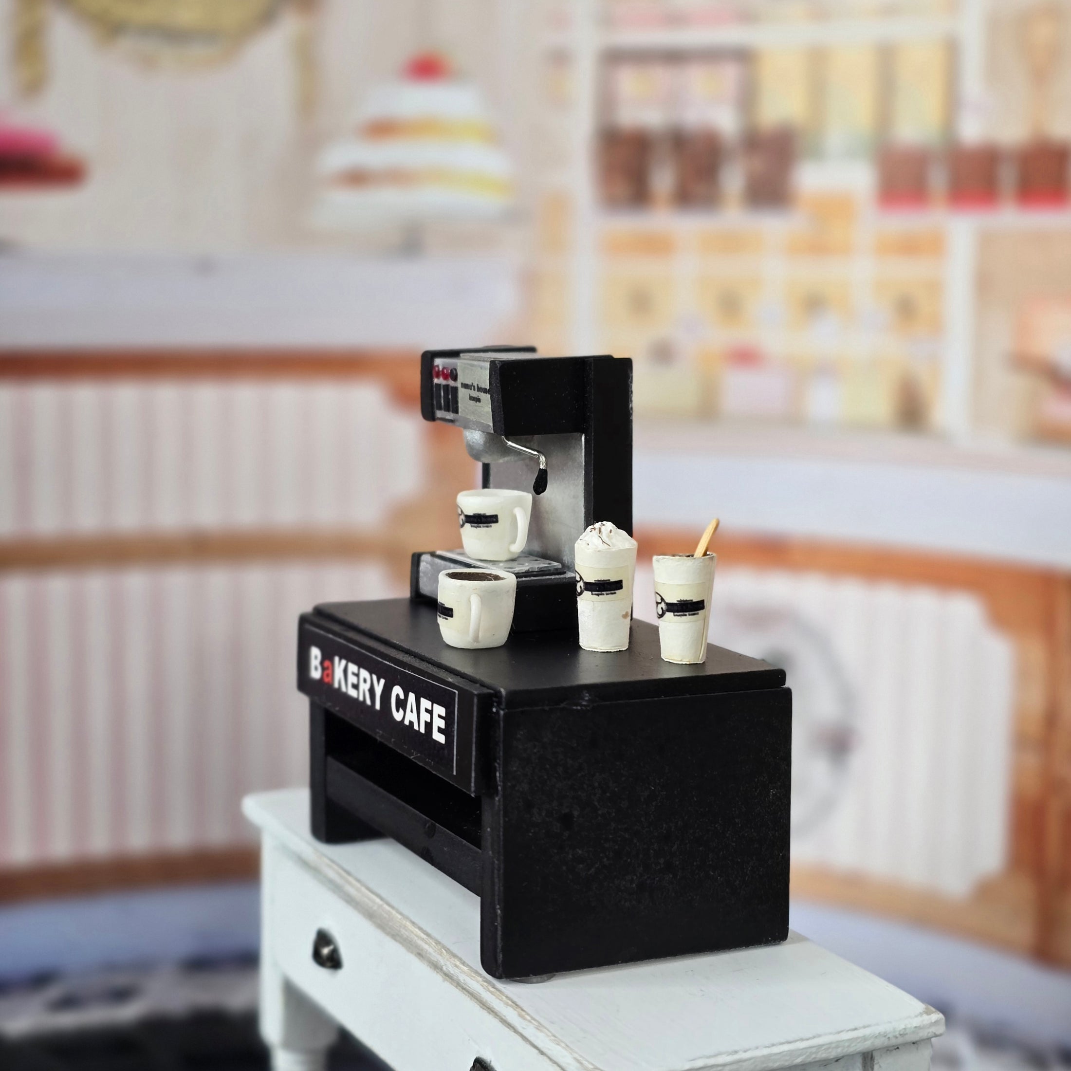 Tomo Tanaka Nunu’s House Bakery Café Espresso Stand Miniature