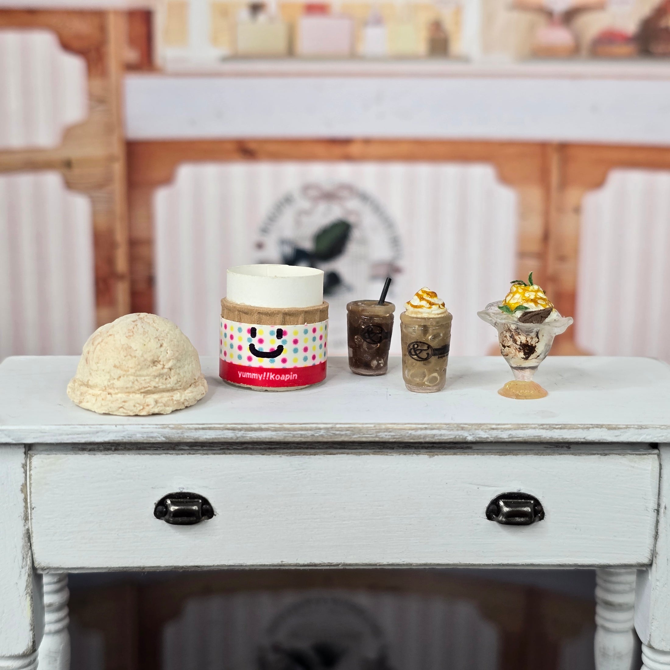 Tomo Tanaka Nunu’s House Ice Cream Scoop Container Miniature