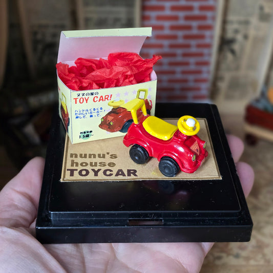 Tomo Tanaka Nunu’s House Toy Car Box Nursery Toy Shop Display Miniature