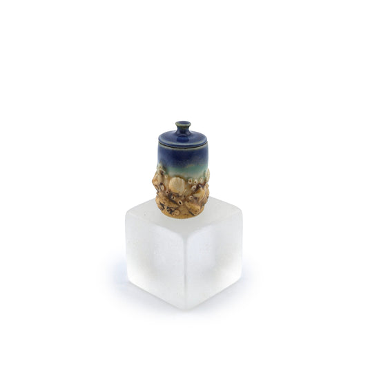 Susan Van Tubbergen "Of the Sea" Lidded Ginger Jar Dollhouse Miniature